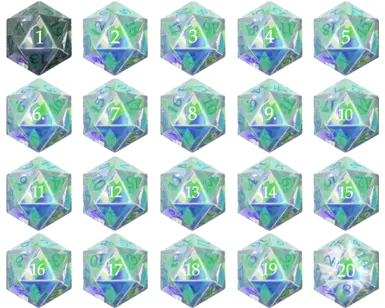 Algae Bloom Prism Dice