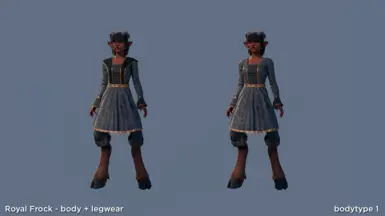 NEW v1.2 - Royal Frock set