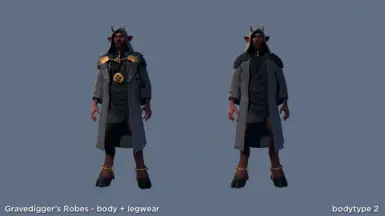 NEW v1.2 - Gravedigger's Robes set