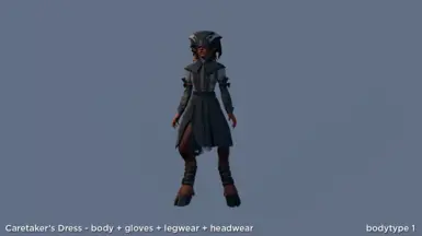 NEW v1.2 - Caretaker's Dress set