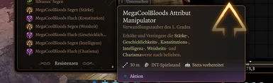MegaCoolBlood's Attribute Changer German Translation