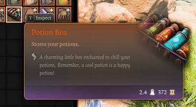 New potion box in v7
