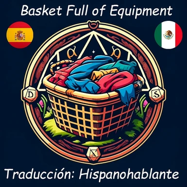 Basket Full of Equipment Spanish