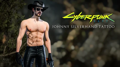 Johnny Silverhand Body Tattoo