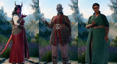 Sorcerer's Robe, Padded Armour, Simple Robe