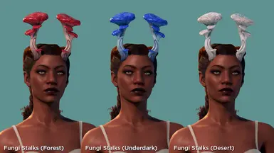 Fungi Stalks (3 variants)
