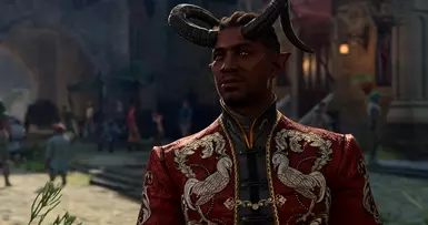With Wyll's Devil Form