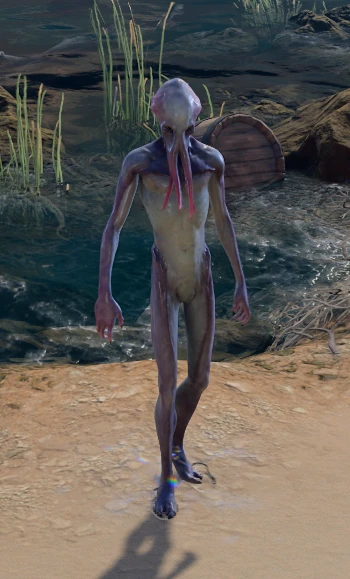 Player Mind Flayer Naked