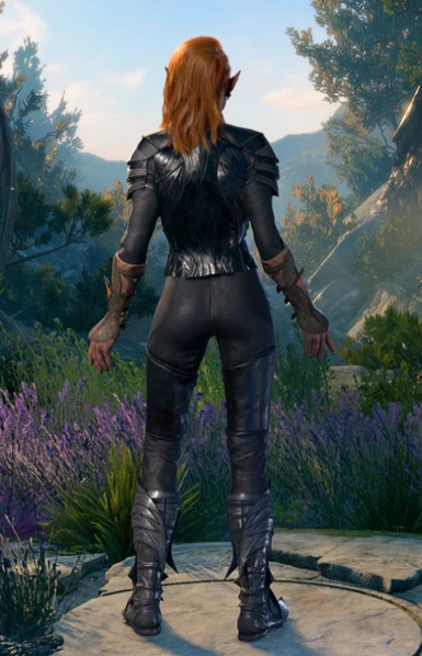 Dyed with Extra Dyes for the Fashionable Folk of Faerun's Night Black