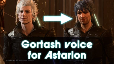 AI Gortash voice for Astarion