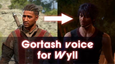 AI Gortash voice for Wyll