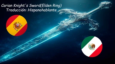 Carian Knight's Sword(Elden Ring) Spanish