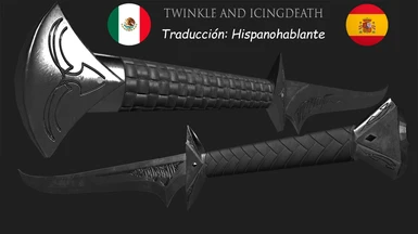 Twinkle and Icingdeath - Drizzt's Swords Spanish