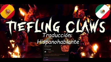 Tiefling Claws Spanish
