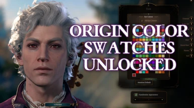 Origin Color Swatches Unlocked