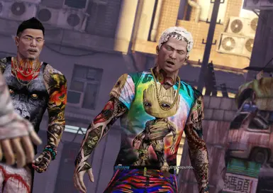 GTA 5 Tattoo Wei Shen (Sleeping Dogs) Mod 