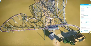 Dovahkiin Steel Inverted Roller Coaster Blueprint