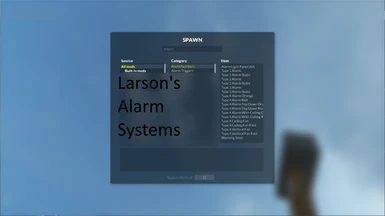 Spawnable Alarm Equipment