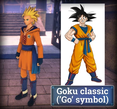 wear: Goku Classic Go symbol