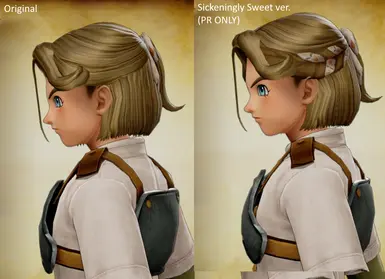 Comparison between original and SS