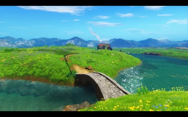 the Ghibli's Howl's Moving Castle vibes to this place, oh man, so magnificent...