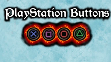 PlayStation (PS) Controller Buttons-Icons