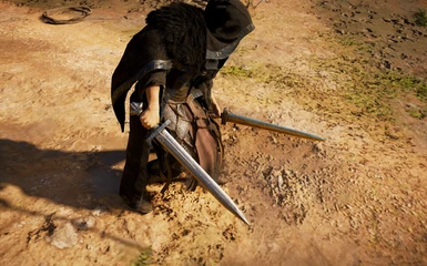 Assassin's Creed Valhalla (MOD) - One Handed Sword - Basim Sword - Stealth  & Brutal Combat Gameplay 
