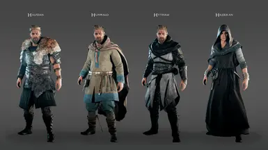 some custom outfits I made using mods : r/AssassinsCreedValhala