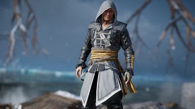 Edward outfit Reskin Grey and Gold