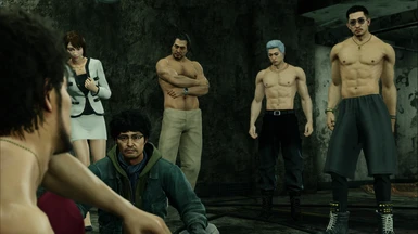 Shirtless Male Characters
