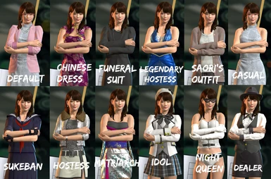 Yuki's Special and Job Outfits