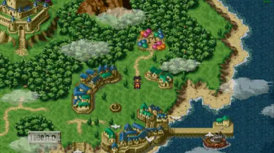 Optional - SNES/DS-like world map character sprites