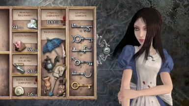 Alice Madness Returns Chapter 1 All Collectibles (Part 1) 