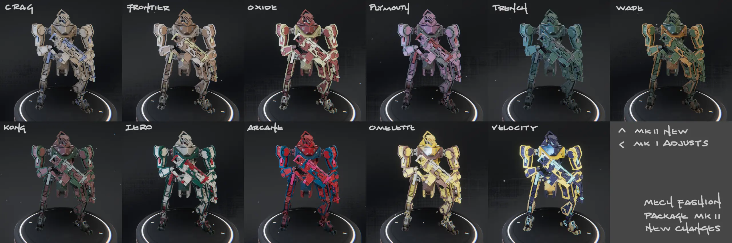 Mech Fashion Package At Phantom Brigade Nexus - Mods And Community