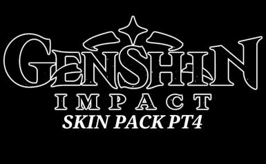 Genshin Impact Skin Pack PT4