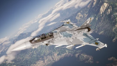 F-16XL Blue Splinter