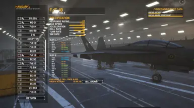 FF-18 Skins have benn intergrated into blueprints as of update 2.6