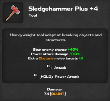 Sledgehammer Plus