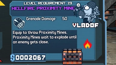 Grenade Hellfire Proximity Mine