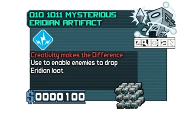 Mysterious Eridian Artifact