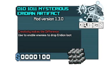 Mysterious Eridian Artifact