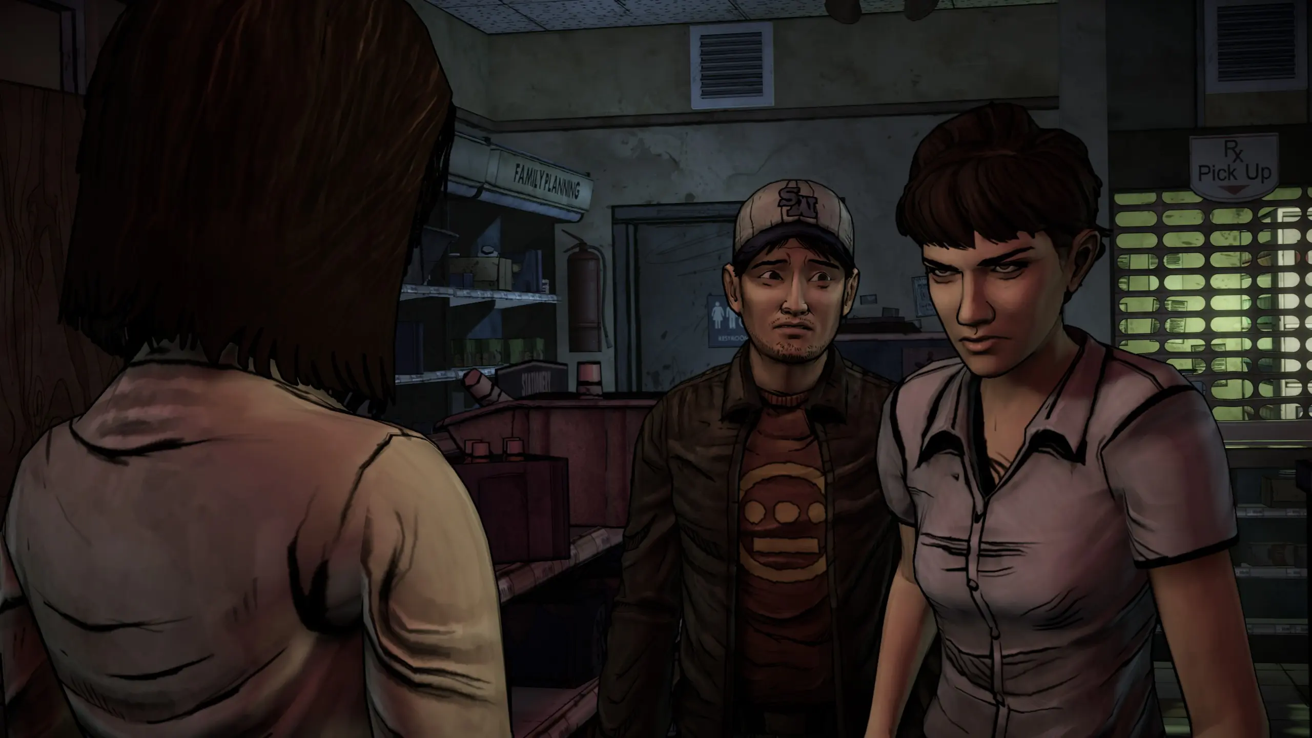 Shel Replaces Lilly (s1) At The Walking Dead: The Telltale Definitive 