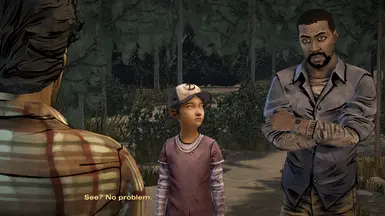 MS - Lee Replaces Luke (Season Two) at The Walking Dead: The Telltale ...