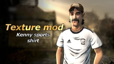 Kenny in a Football (Soccer) Shirt
