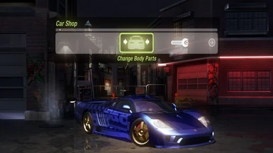Saleen S7 Twin Turbo Car Mod for Need for Speed Underground 2