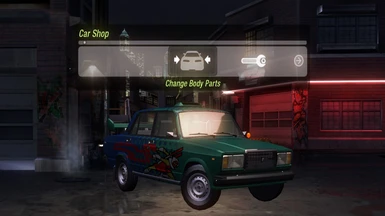 Vaz 2017 Car Mod for Need for Speed Underground 2