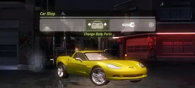 Chevrolet Corvette Z06 Car Mod for Need for Speed Underground 2