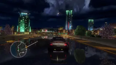 4K Realistic Night Skyboxes for Need for Speed Underground 2