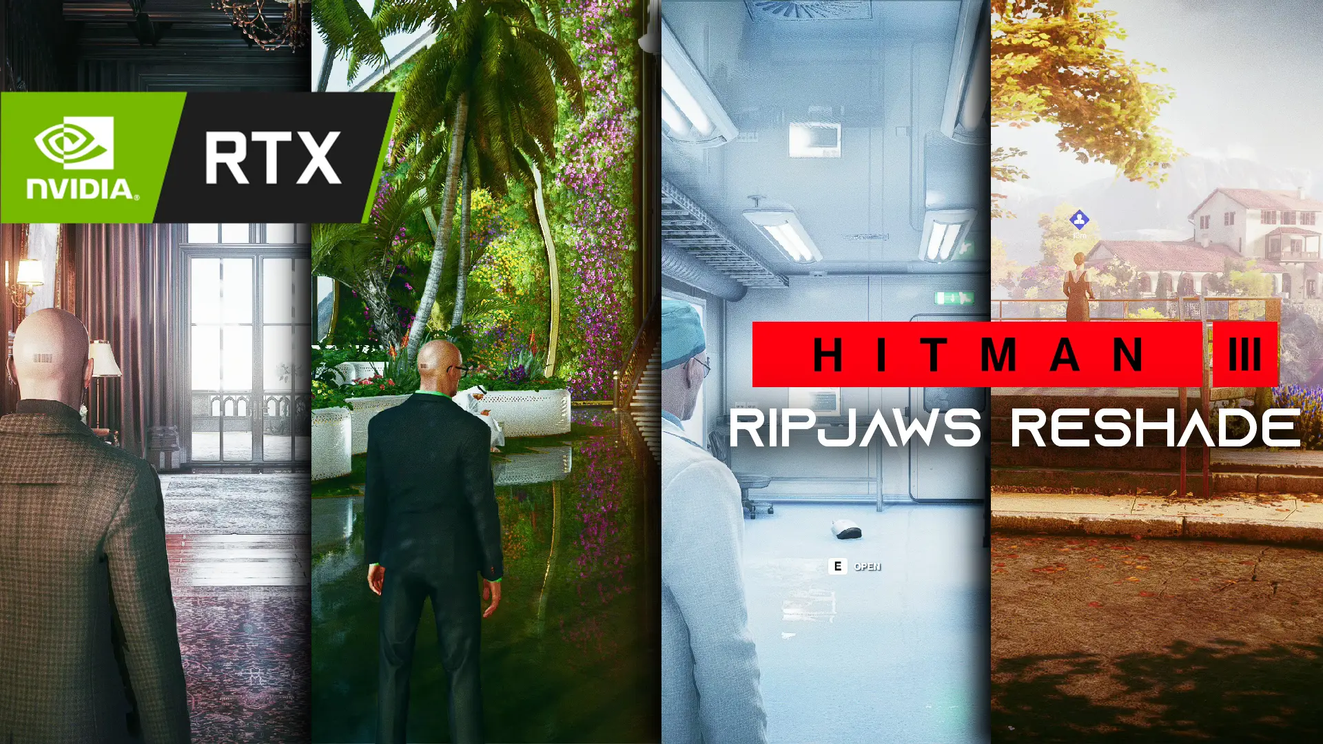 Hitman 3 rtx как включить