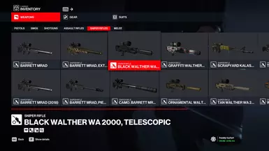Showcase: Sniper Rifles
